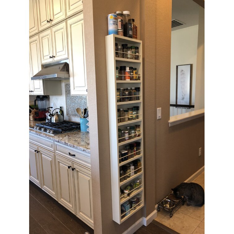 Beside the best sale fridge spice rack